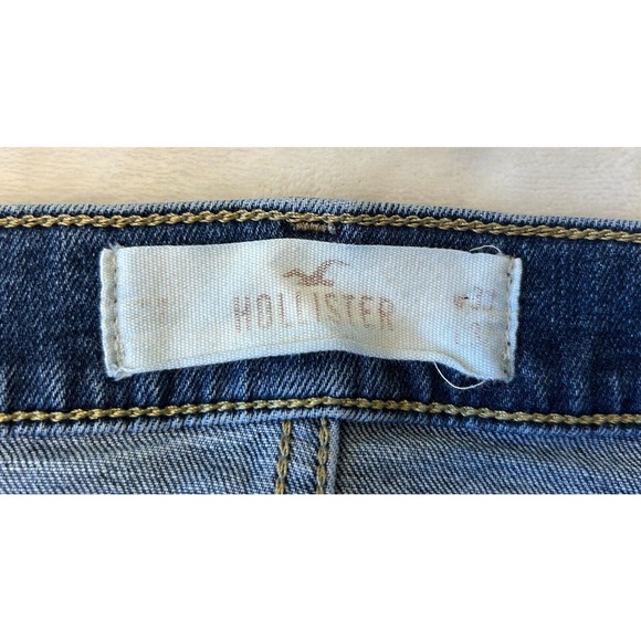 Hollister Men’s Epic Flex Slim Straight Jeans 33x32 Blue Stretch - Picture 7 of 9